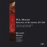 W.A. Mozart - Réquiem en Re Menor KV 626, Versión para Cuarteto de Cuerda de Peter Lichtenthal Lyrics Quartet Albada