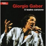 Il Teatro Canzone Di Giorgio Gaber Lyrics Giorgio Gaber