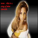 none... this is a song of mine Lyrics cherrelle